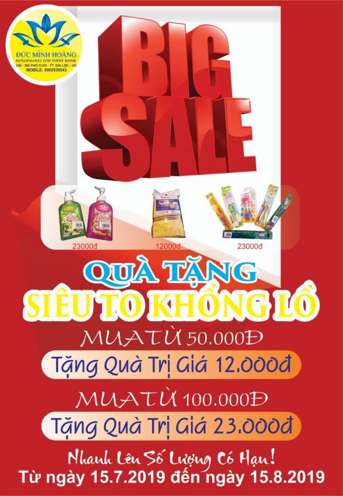 Khuyến mại lớn 2019