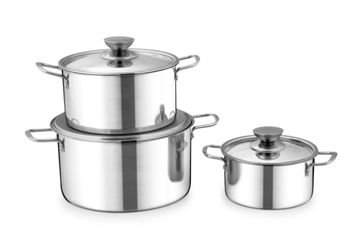 Bộ nồi inox 1 đáy SUNHOUSE