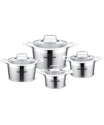 Bộ nồi inox 5 đáy SUNHOUSE