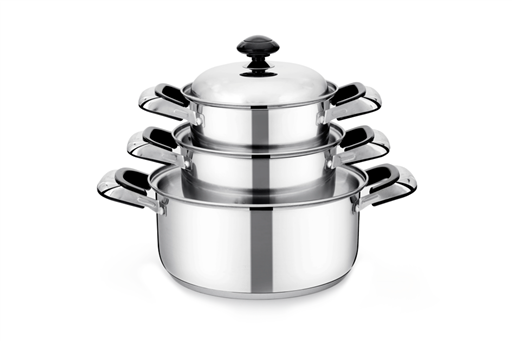 Bộ nồi inox 3 đáy SUNHOUSE