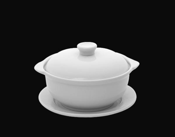 Bát hai tai có nắp 5″