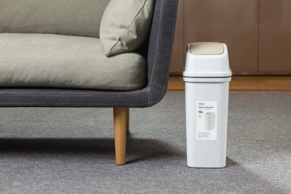 Thùng rác nắp lật